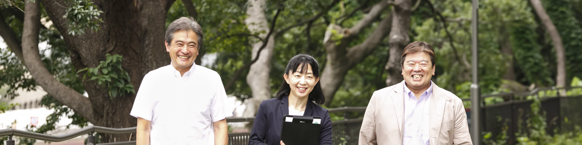 日本の介護株式会社の3人